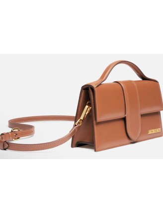 BAMBINO GRANDE JACQUEMUS CUOIO